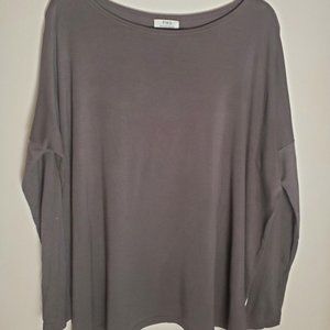 Piko 1988 loose grey top, size s